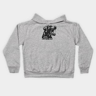 Zeppelin Black Dog Kids Hoodie